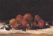 Gustave Courbet Still-life oil painting on canvas